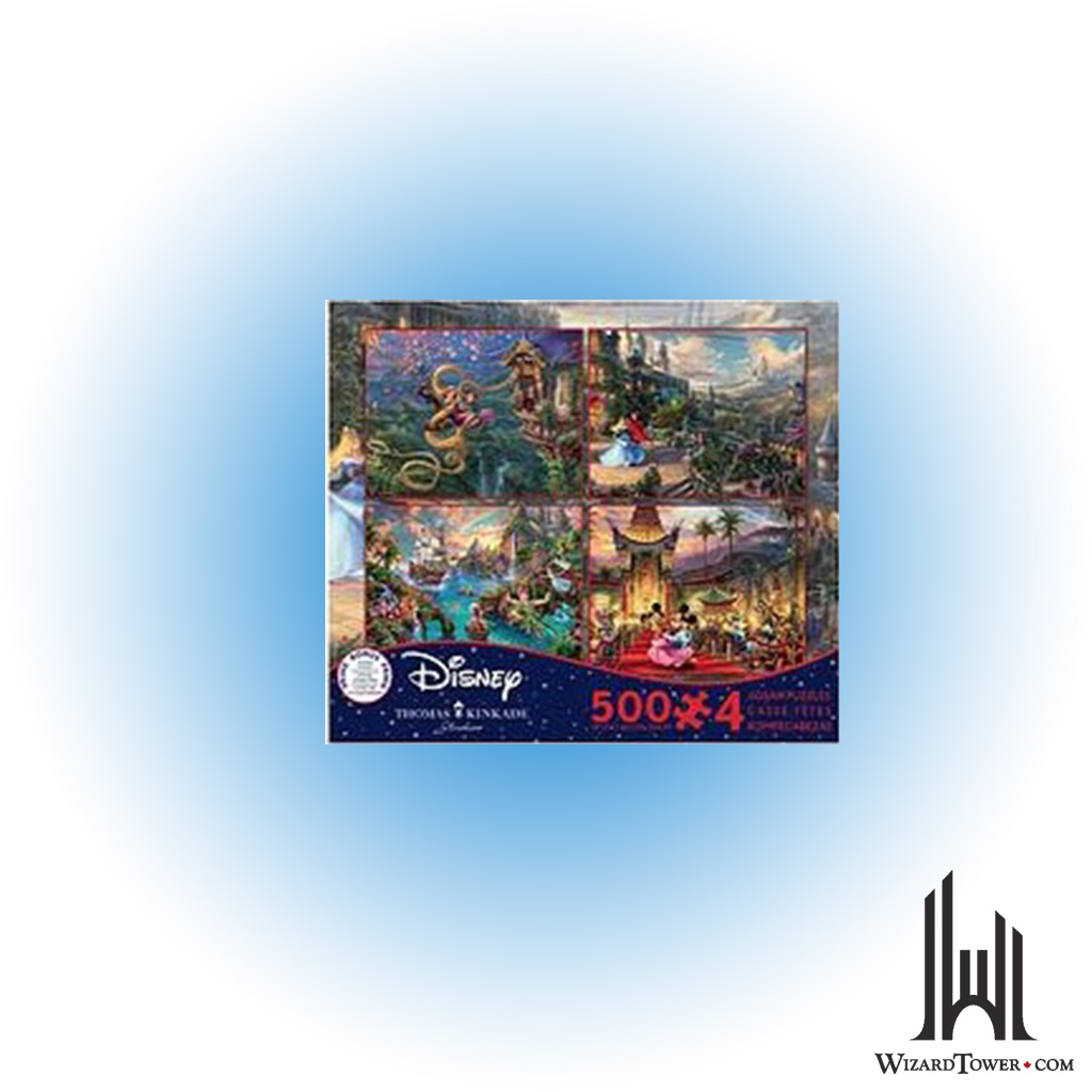 TK DISNEY TANGLED TOWER 4 IN 1 500PC